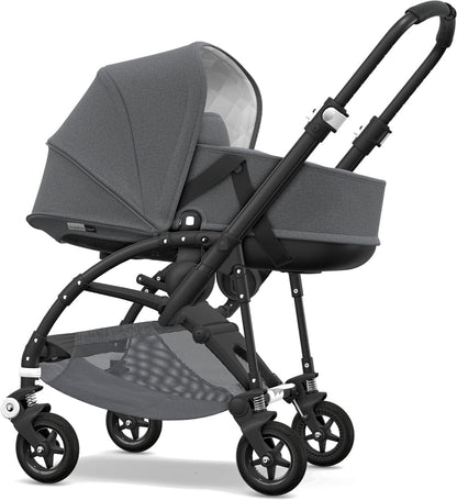 Bugaboo Bee5 Classic Bassinet Tailored Fabric Set - Grey Melange - 510228AE01