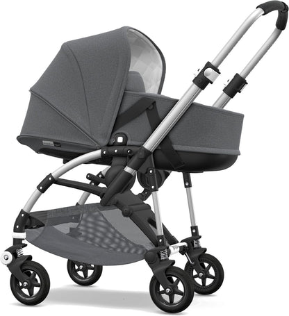 Bugaboo Bee5 Classic Bassinet Tailored Fabric Set - Grey Melange - 510228AE01
