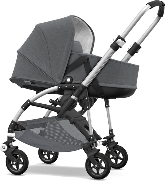 Bugaboo Bee5 Classic Bassinet Tailored Fabric Set - Grey Melange - 510228AE01