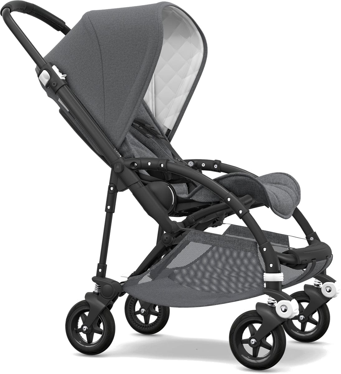 Bugaboo Bee5 Classic Complete Stroller - Black/Grey Melange - 510321AE01