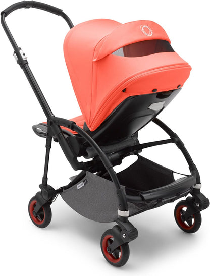 Bugaboo Bee5 Complete Compact Stroller, Limited Edition - Black/Coral - 510300ZZ01