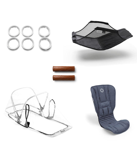 Bugaboo Bee5 Style Set - Blue Melange - 500230BM01