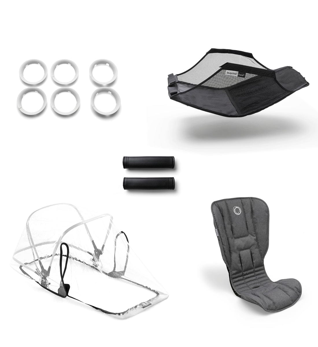 Bugaboo Bee5 Style Set - Grey Melange - 500230GM01
