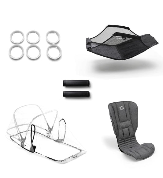 Bugaboo Bee5 Style Set - Grey Melange