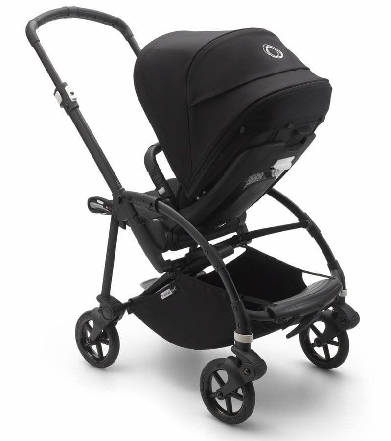 Bugaboo Bee6 Complete Stroller Bundle - Aluminum / Black / Lemon Yellow - 501302ZW01-500305LM01