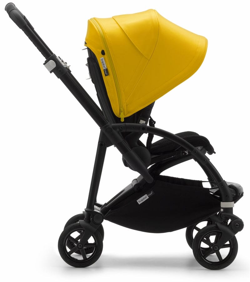 Bugaboo Bee6 Complete Stroller Bundle - Aluminum / Black / Vapor Blue - 501302ZW01-500305VB01