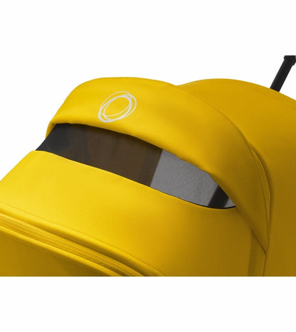 Bugaboo Bee6 Complete Stroller Bundle - Aluminum / Black / Lemon Yellow