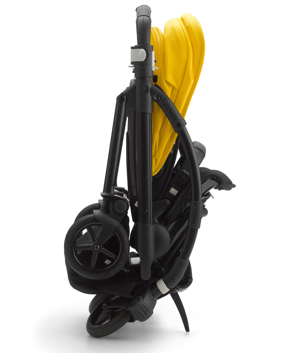 Bugaboo Bee6 Complete Stroller (One Box) - Black/Black/Lemon Yellow - 501304LM01