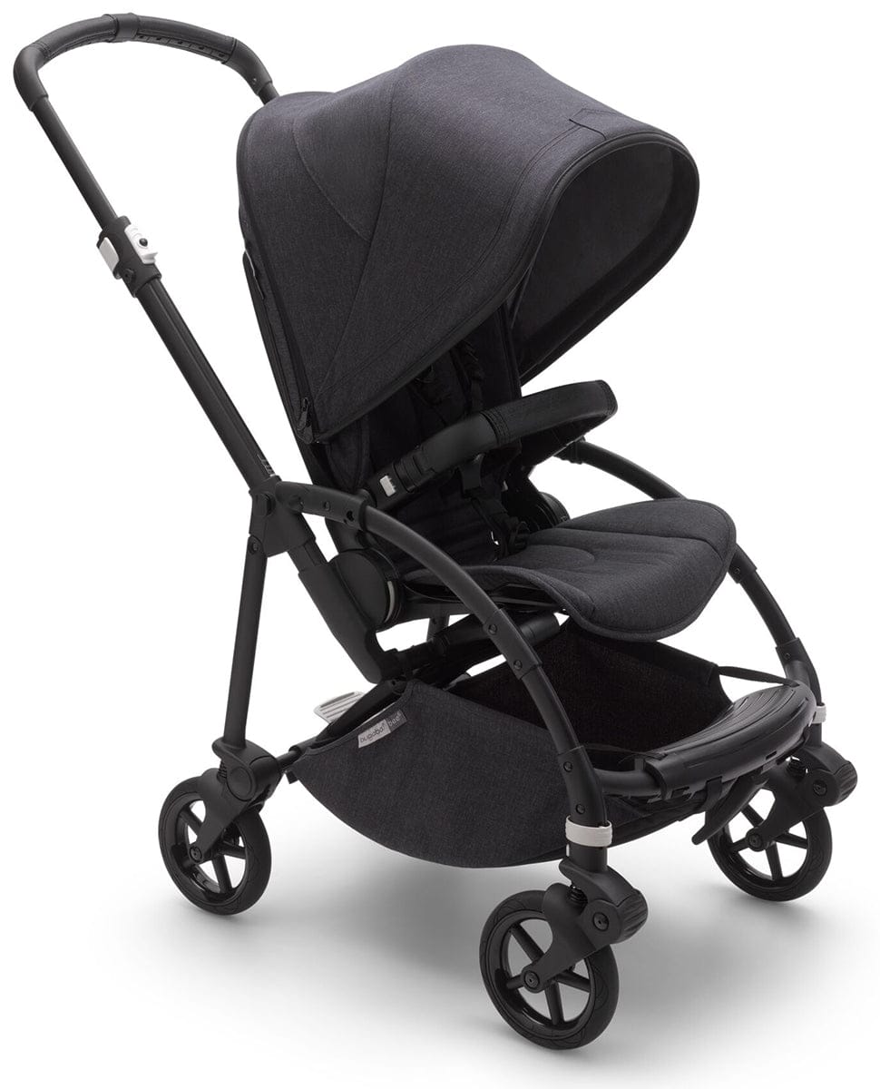Bugaboo Bee6 Mineral Collection Complete Stroller - Black/Washed Black/Washed Black