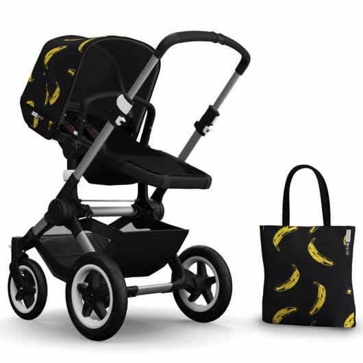 Bugaboo Buffalo Andy Warhol Accessory Pack - Banana/Black - 4301BAZW01