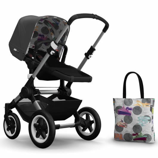Bugaboo Buffalo Andy Warhol Accessory Pack - Dark Grey/Transport - 4301ANTR01