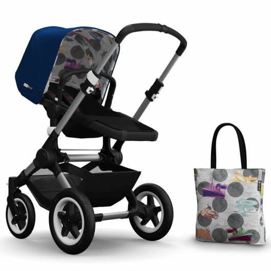 Bugaboo Buffalo Andy Warhol Accessory Pack - Royal Blue/Transport - 4301RBTR01