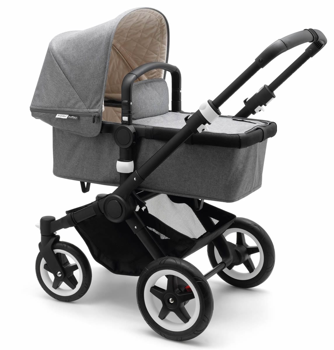 Bugaboo Buffalo Classic Plus Stroller - Grey Melange