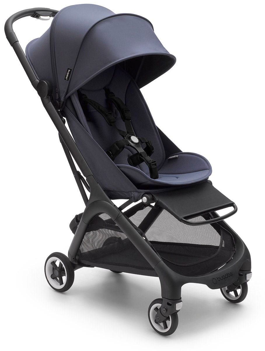Bugaboo Butterfly 1 Complete Compact Stroller - Black / Stormy Blue - 100025006