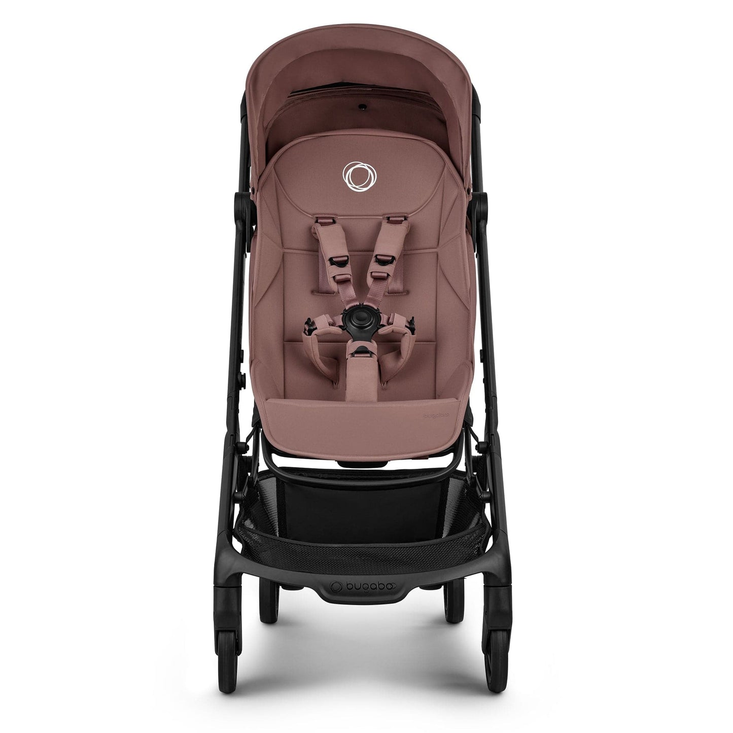 Bugaboo Butterfly 2 Complete Stroller - Black / Dusty Pink / Dusty Pink - 100449003