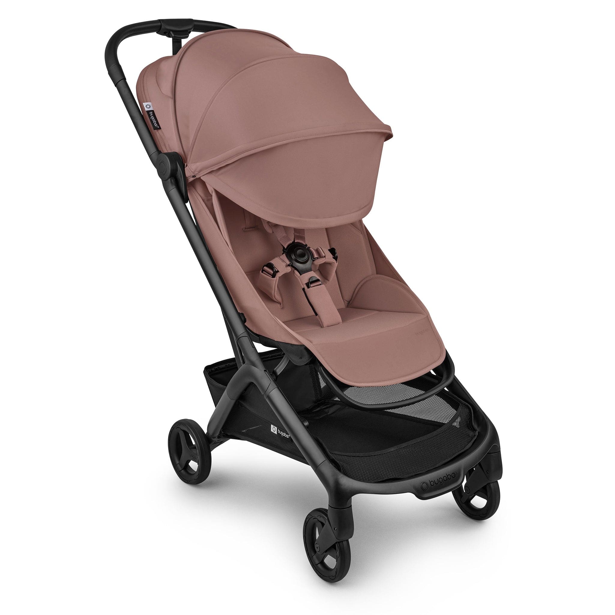Bugaboo Butterfly 2 Complete Stroller - Black / Dusty Pink / Dusty Bugaboo Butterfly 2 Complete Stroller - Black / Dusty Pink / Dusty
