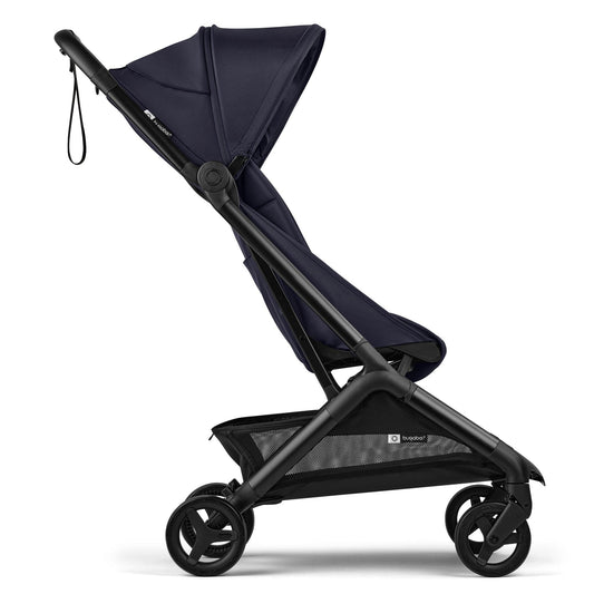 Bugaboo Butterfly 2 Complete Stroller + Travel Bag Bundle - Black / Deep Indigo / Deep Indigo - 100338039-100289002