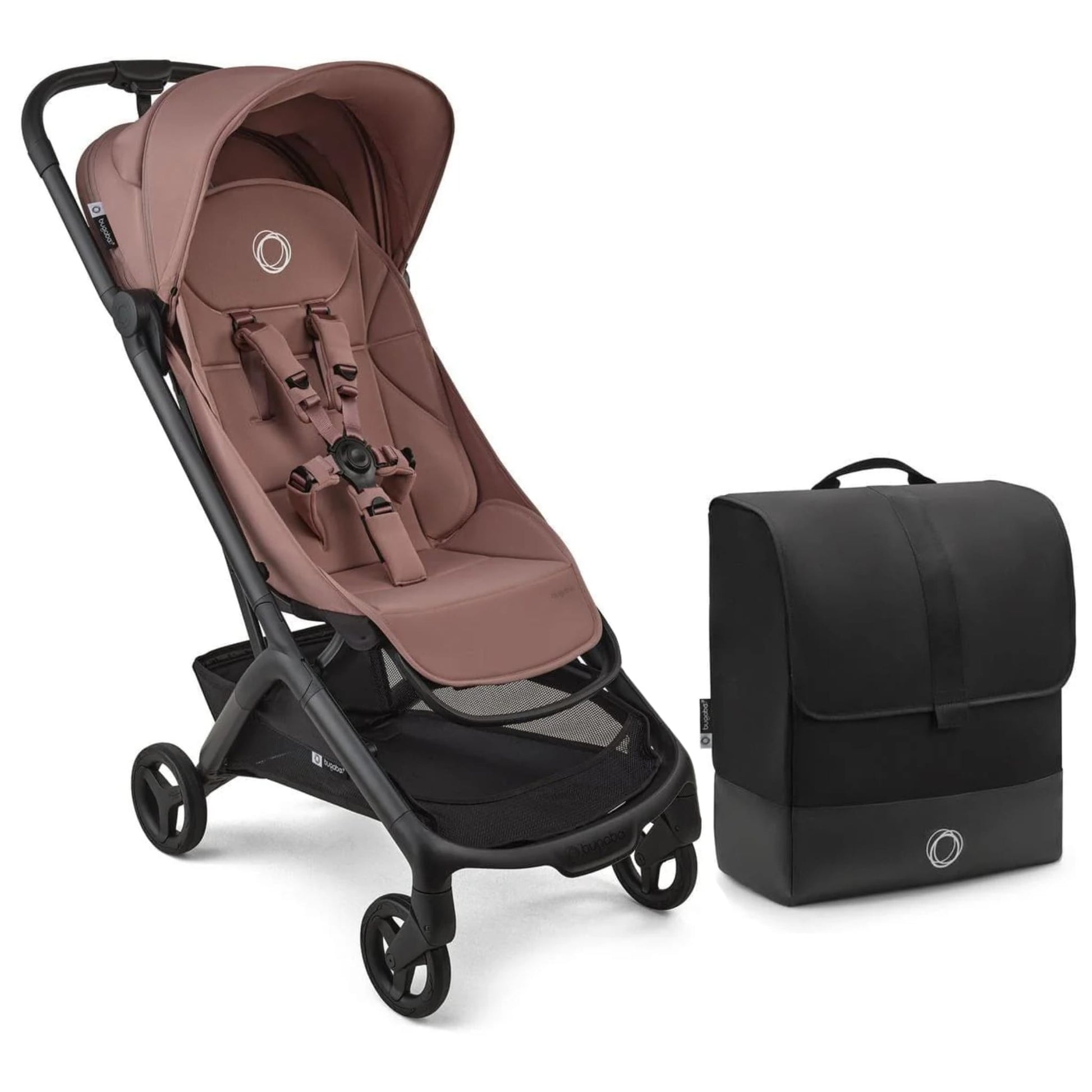bugaboo butterfly footrest Bugaboo Butterfly 2 Complete Stroller + Travel Bag Bundle