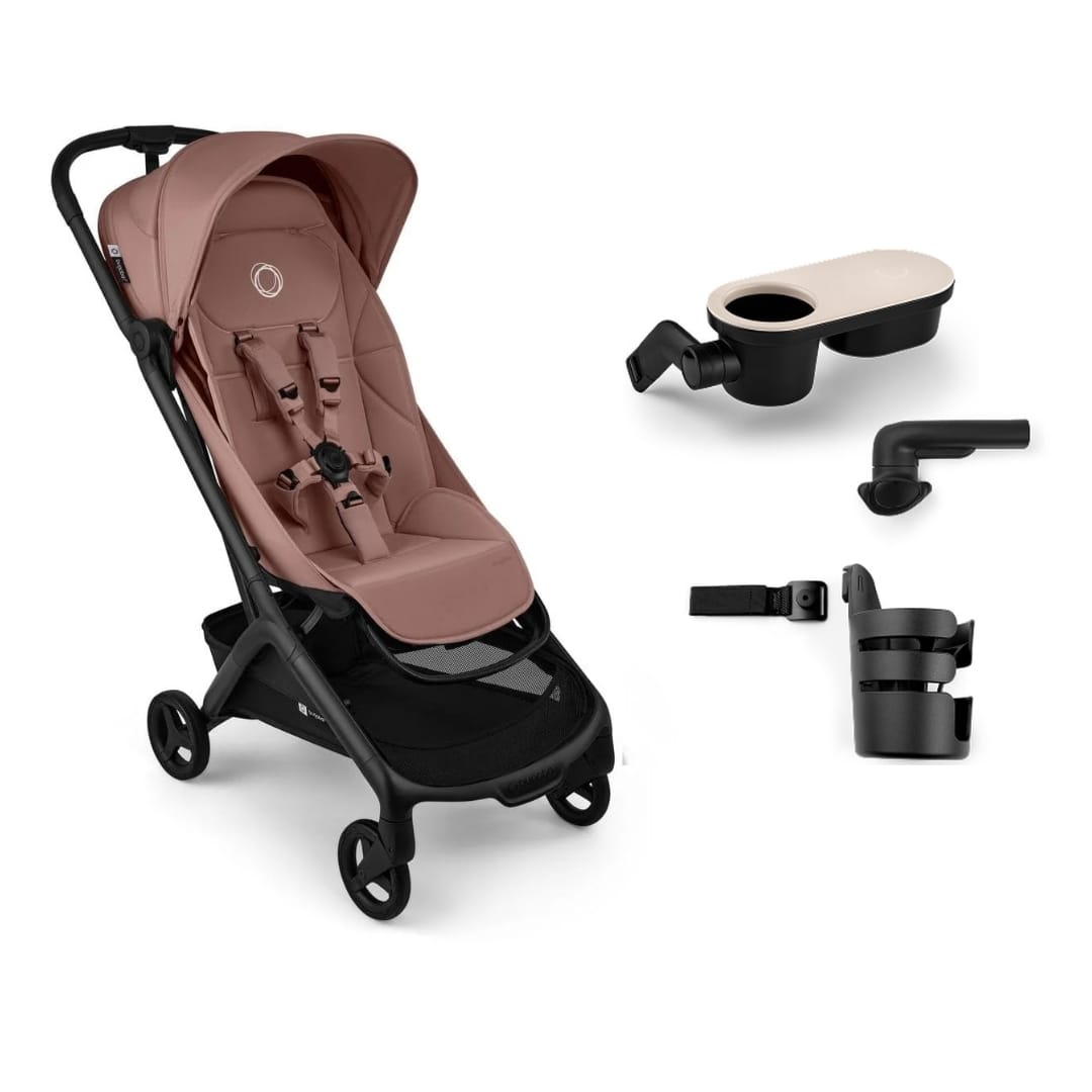 Bugaboo Butterfly 2 Plus Snack Essentials Bundle - Dusty Pink