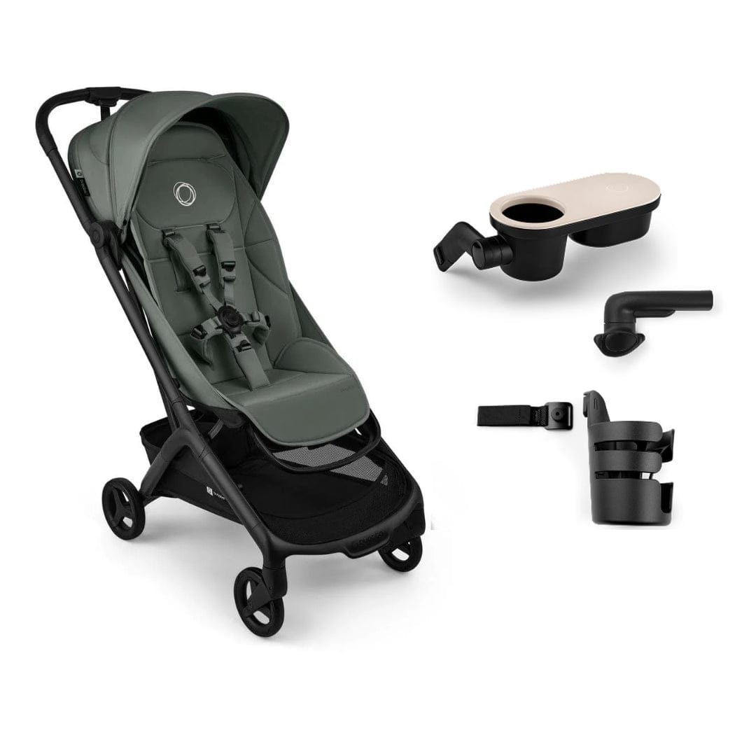 Bugaboo Butterfly 2 Plus Snack Essentials Bundle - Forest Green