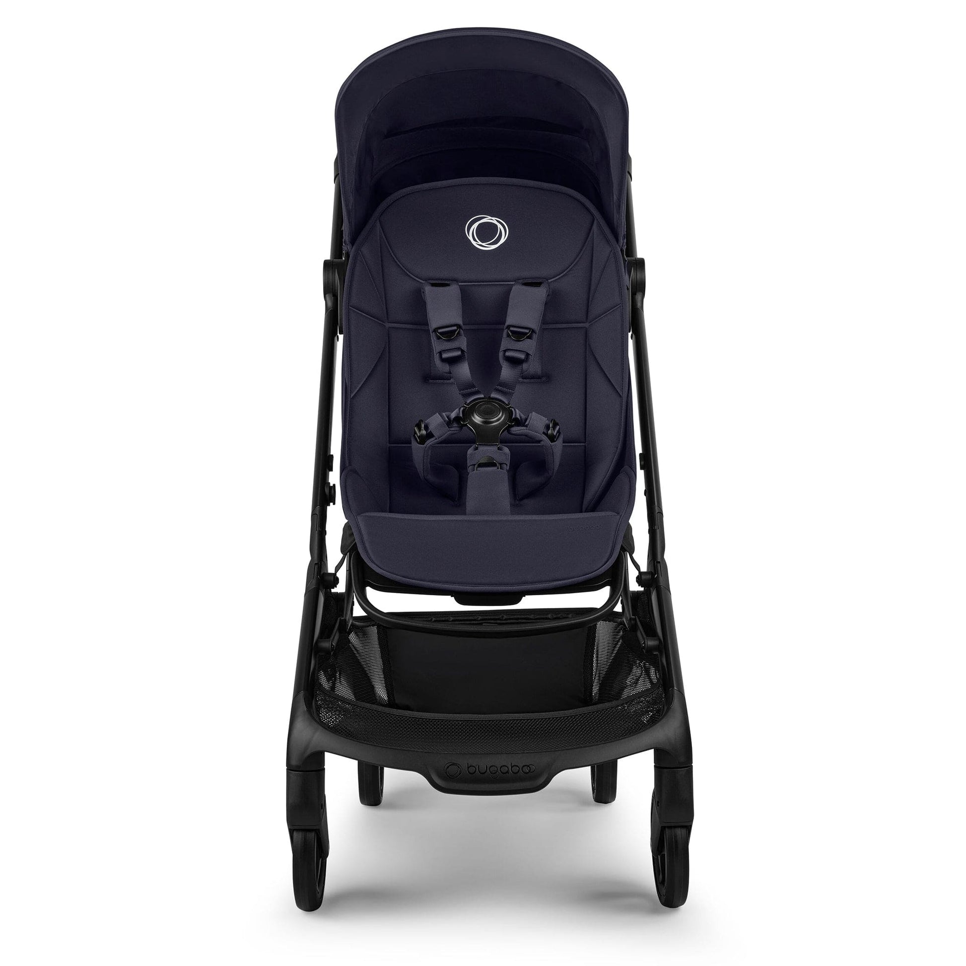 Bugaboo Butterfly 2 + Turtle Air Shield Travel System Bundle - Black / Deep Indigo / Deep Indigo / Black - 100338039-400016001