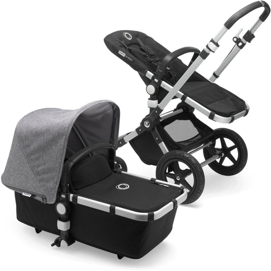 Bugaboo Cameleon 3 Plus Complete Stroller - Aluminum/Black/Grey Melange
