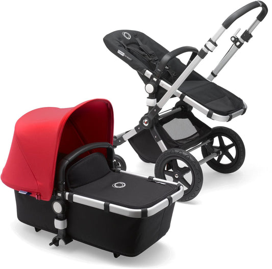 Bugaboo Cameleon 3 Plus Complete Stroller - Aluminum/Black/Neon Red