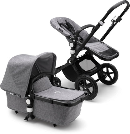 Bugaboo Cameleon 3 Plus Complete Stroller - Black/Grey Melange/Grey Melange