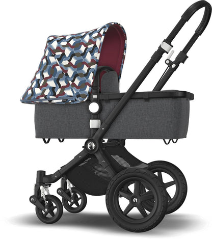 Bugaboo Cameleon 3 Plus Complete Stroller - Black/Grey Melange/Waves