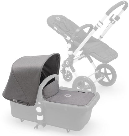 Bugaboo Cameleon 3 Extendable Tailored Fabric Set - Grey Melange