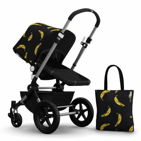 Bugaboo Cameleon3 Andy Warhol Accessory Pack - Banana/Black - 2301BAZW01