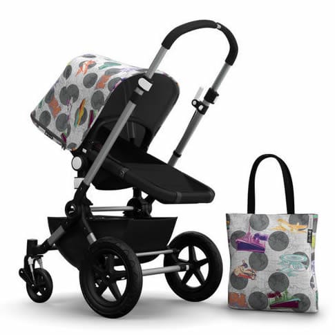 Bugaboo Cameleon3 Andy Warhol Accessory Pack - Transport/Dark Grey - 2301TRAN01