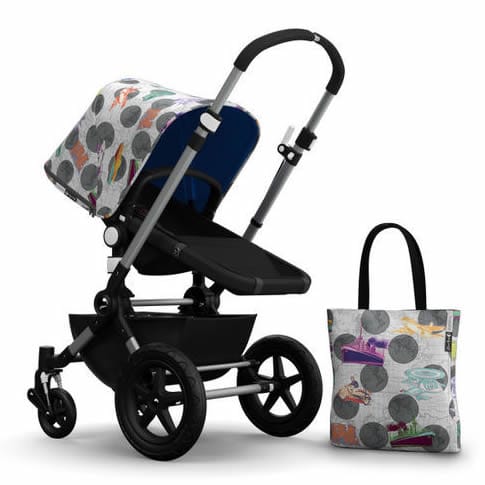 Bugaboo Cameleon3 Andy Warhol Accessory Pack - Transport/Royal Blue - 2301TRRB01