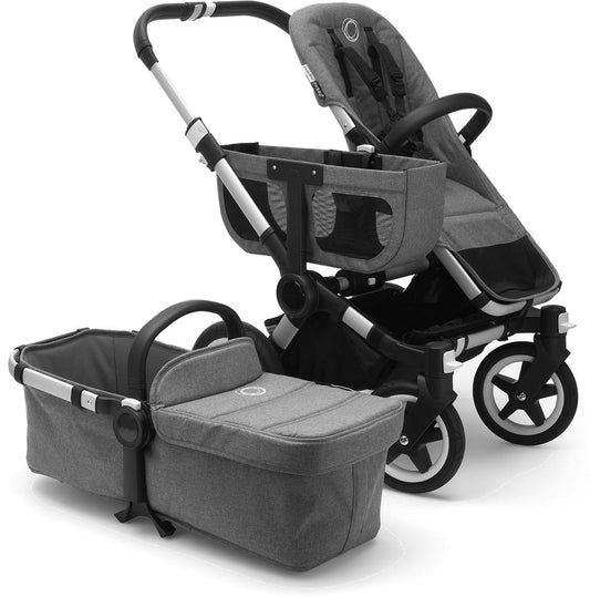 Bugaboo Donkey 2 Base Fabric - Grey Melange - 181117GM01