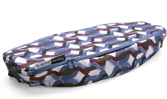 Bugaboo Donkey 2 Side Luggage Basket Cover - Waves - 180119FB01