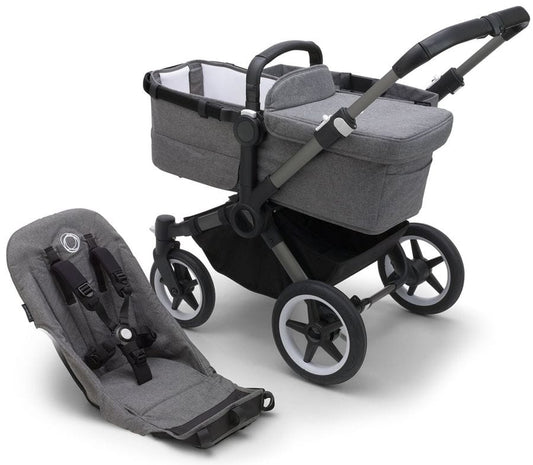 Bugaboo Donkey 5 Base - Graphite / Grey Melange - 100002046