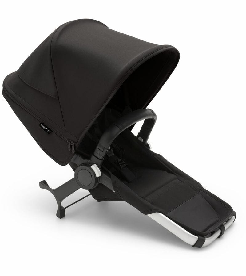 Bugaboo Donkey 5 Duo Extension Complete - Aluminum / Midnight Black / Midnight Black - 100001034
