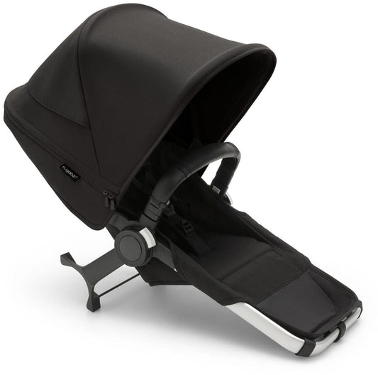 Bugaboo Donkey 5 Duo Extension Complete - Aluminum / Midnight Black / Midnight Black