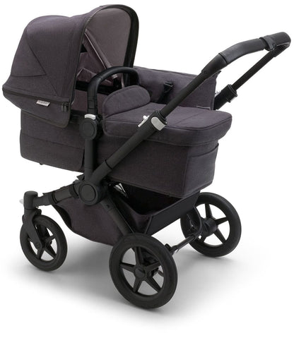 Bugaboo Donkey 5 Mono Complete Single-to-Double Stroller 2022 Mineral Black / Washed Black - 100000033