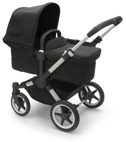 Bugaboo Donkey 5 Mono Complete Single-to-Double Stroller - Aluminum / Midnight Black / Midnight Black - 100000009