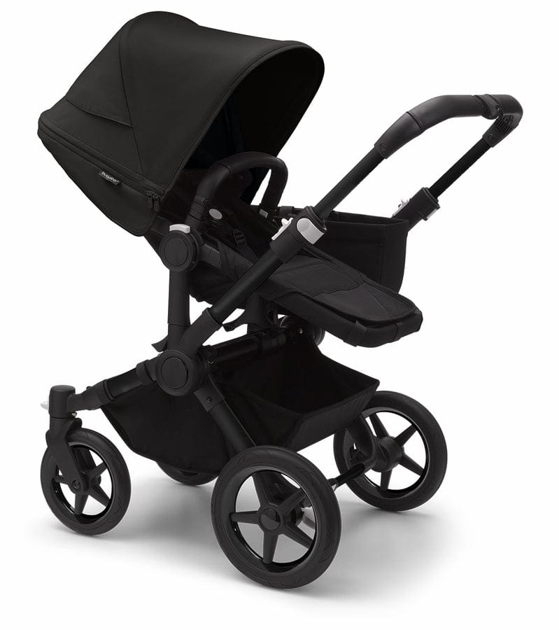 Bugaboo Donkey 5 Mono Complete Single-to-Double Stroller - Black / Midnight Black / Midnight Black - 100000053