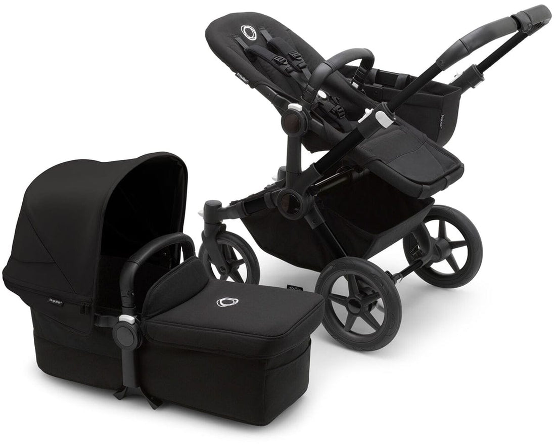 Bugaboo Donkey 5 Mono Complete Single-to-Double Stroller - Black / Midnight Black / Midnight Black - 100000053