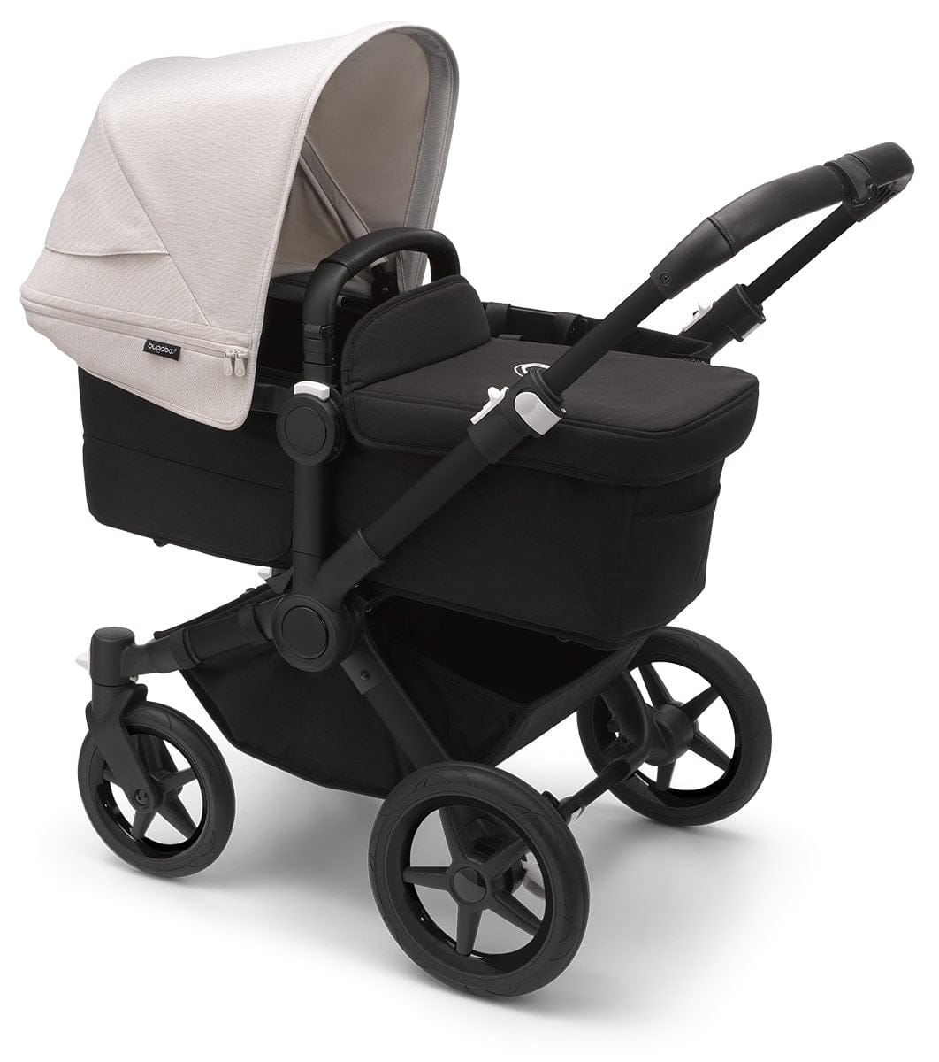 Bugaboo Donkey 5 Mono Complete Single-to-Double Stroller - Black / Midnight Black / Misty White - 100000012
