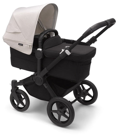 Bugaboo Donkey 5 Mono Complete Single-to-Double Stroller - Black / Midnight Black / Misty White - 100000012