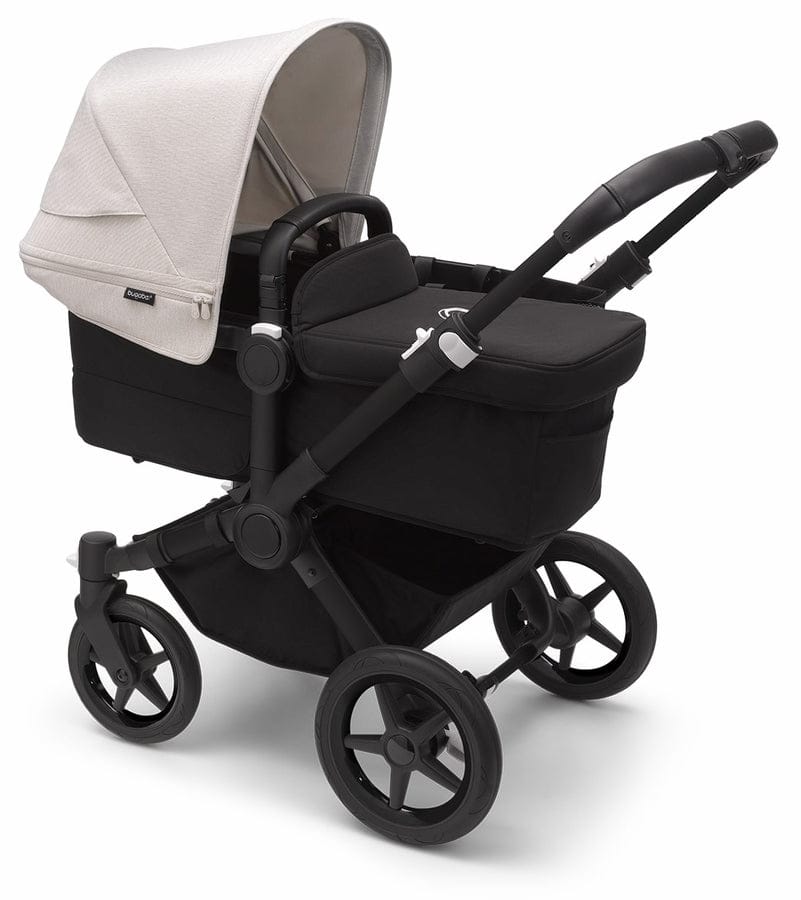 Bugaboo Donkey 5 Mono Complete Single-to-Double Stroller - Black / Midnight Black / Misty White - 100000049