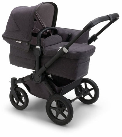 Bugaboo Donkey 5 Mono Complete Single-to-Double Stroller - Mineral  Black / Washed Black - 100000050