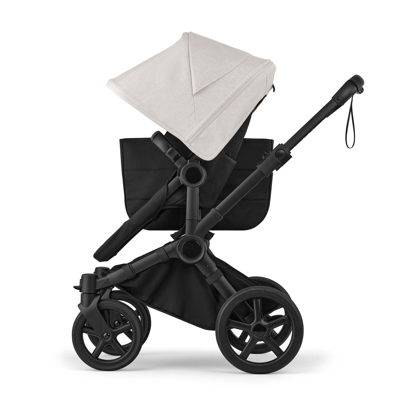 Bugaboo Donkey 6 Complete Single-to-Double Stroller - Black / Heritage Black / Misty White - 100370035
