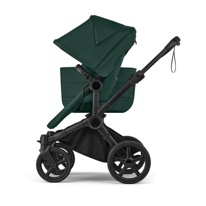 Bugaboo Donkey 6 Duo + Turtle Air Shield Travel System Bundle - Black / Fern Green / Fern Green - D6-DUO-TRVL-100370033