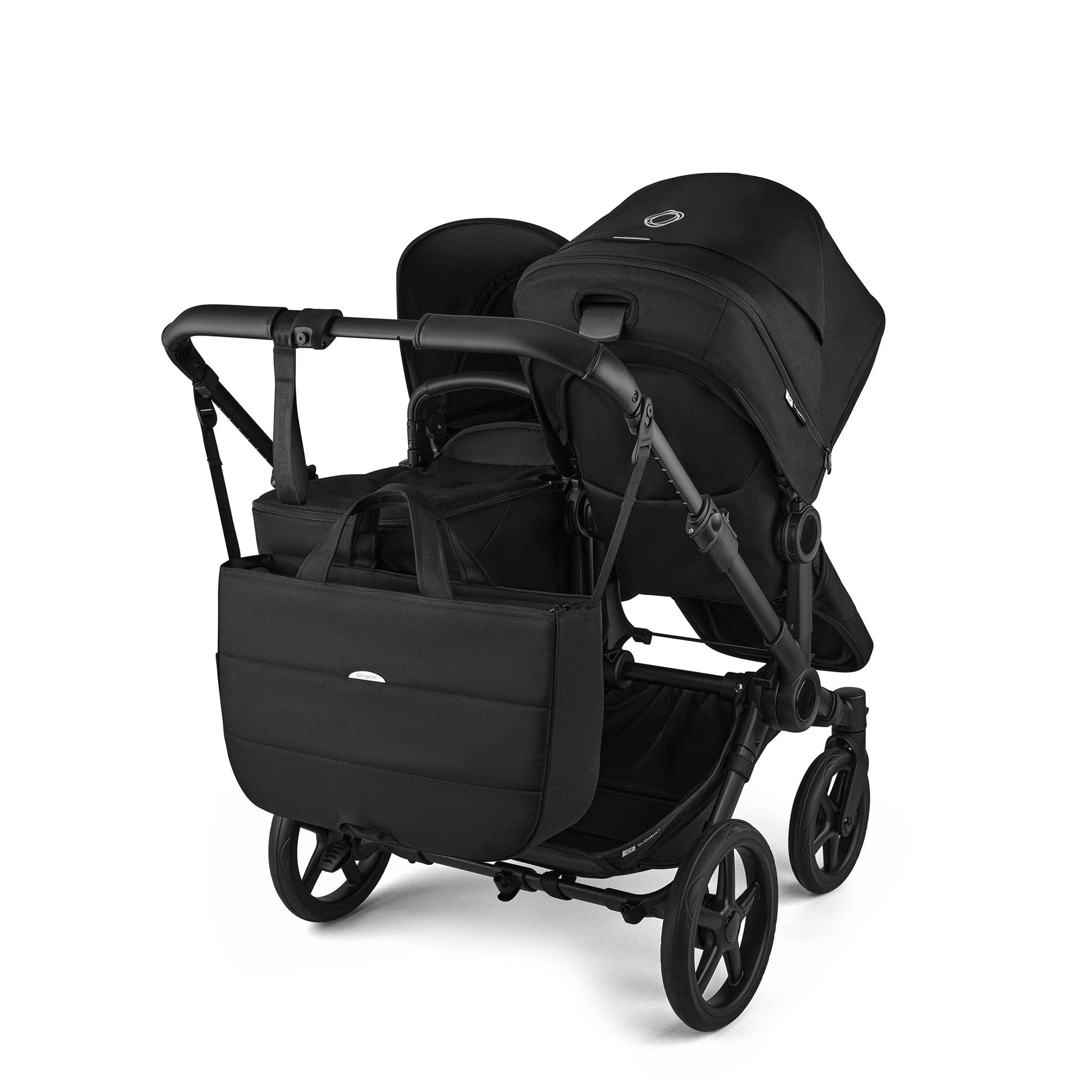 bugaboo Donkey 6 Duo Essential Bundle heritage Black for 2 children with 4 wheels