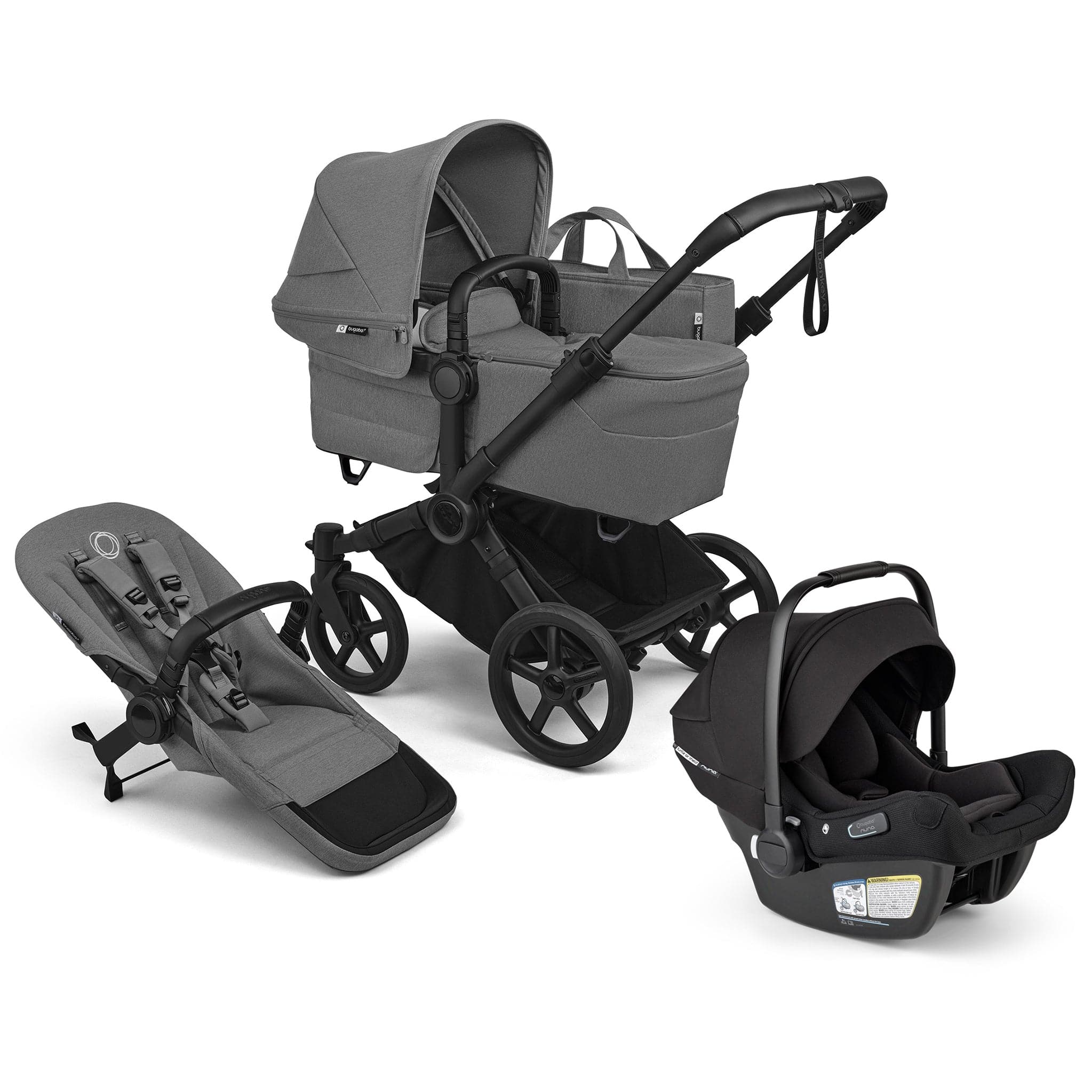 register bugaboo Bugaboo Donkey 6 Mono + Turtle Air Shield Travel System Bundle